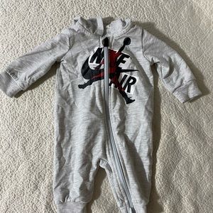 Baby Boy Nike Zip Up One Piece